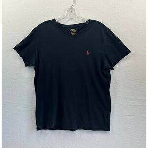 Polo Ralph Lauren V-neck T-Shirt Men's Black Size SM